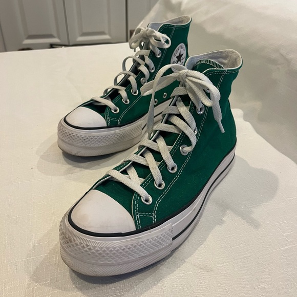 SOLD Custom Converse Chuck Taylor All Star Lift Platform Canvas - Picture 5 of 8